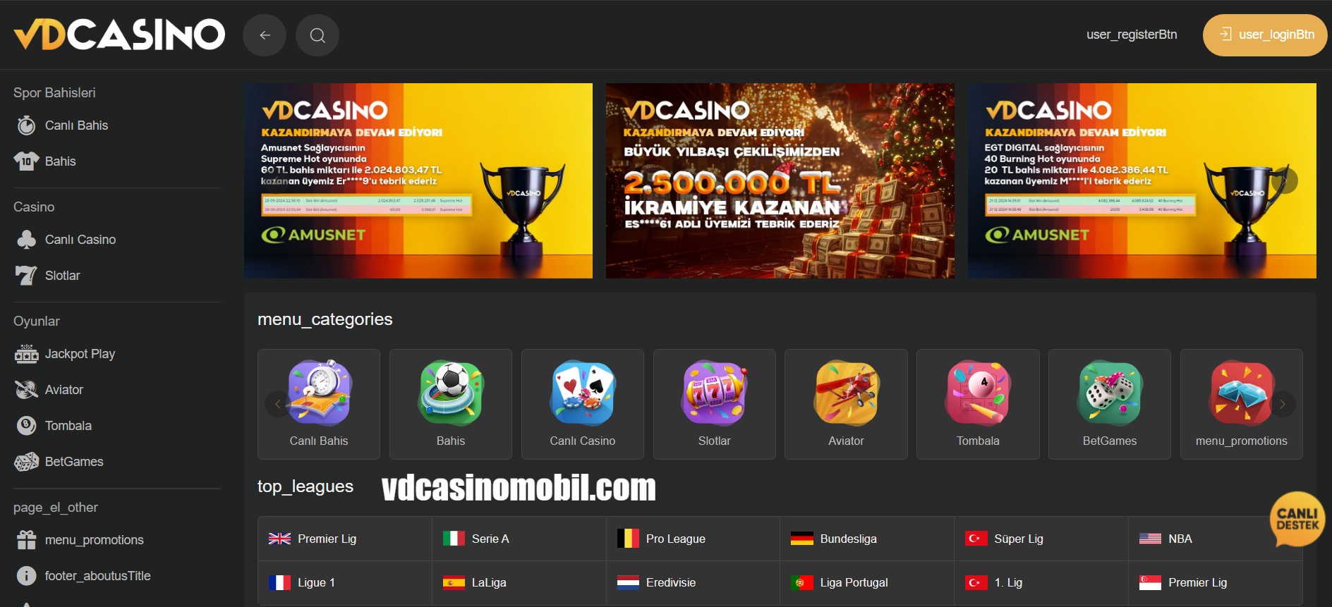 Vdcasino